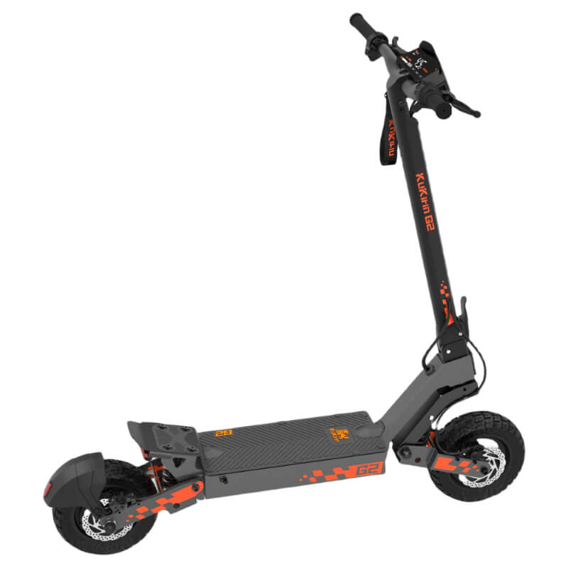 Kukirin G2 high-performance electric scooter with rugged tires – portable and powerful all-terrain e-scooter from Kukirin warranty center Vancouver