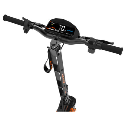 Kukirin G4 handlebar display – advanced digital control panel of powerful escooter with speed, battery and mode settings, available at Kukirin shop Vancouver.