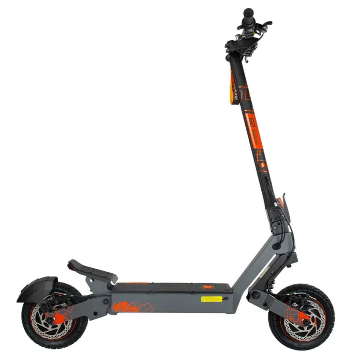 Dual 800W motors with a 50 km/h top speed
