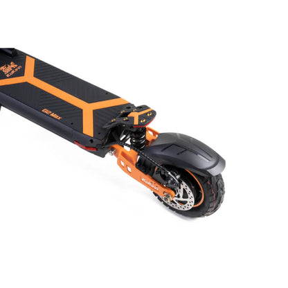 Kukirin G2 MAX deck and rear suspension design for powerful off road performance – find it at ProMechBC, Kukirin shop in Vancouver.