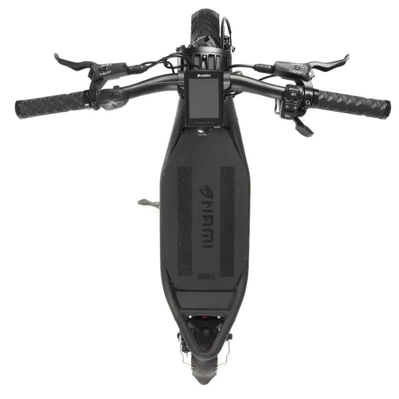 LOGAN hydraulic brakes, adjustable suspension and 11-inch tubeless tires