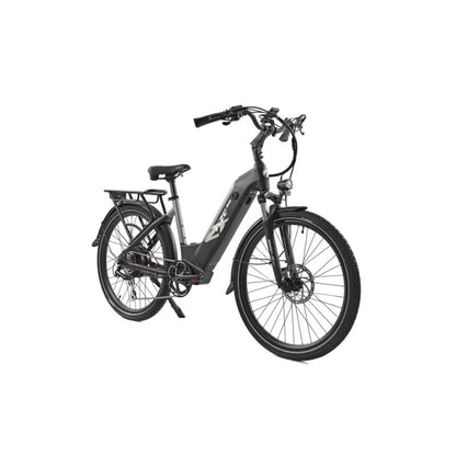 Electric bike on a white background