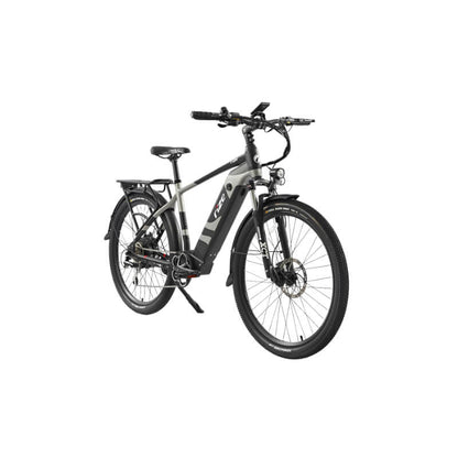 Electric bicycle on a white background