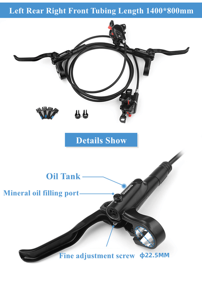 Shimano MT200 B01S MT200 Hydraulic Brake Set Front and Rear - ProMechBC
