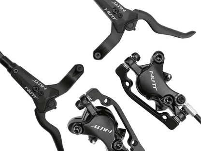 Nutt brake set(zeor 8,10x, 11x...) NUTT hydraulic brakes with brake sensor cables - ProMechBC