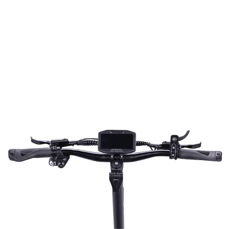Four-piston hydraulic brakes and adjustable suspension