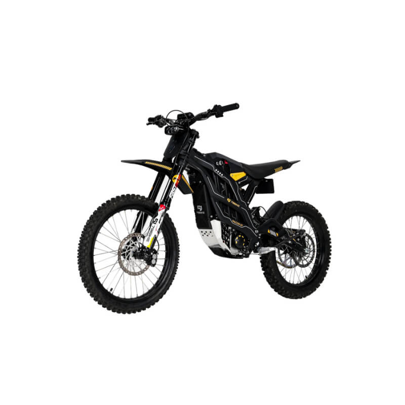 220 mm hydraulic brakes and 19"/18" off-road wheels