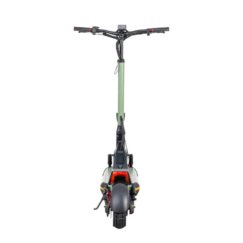 Electric scooter on a white background