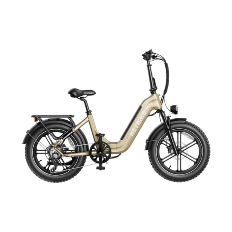 Hydraulic disc brakes with 20 × 4-inch fat tires
