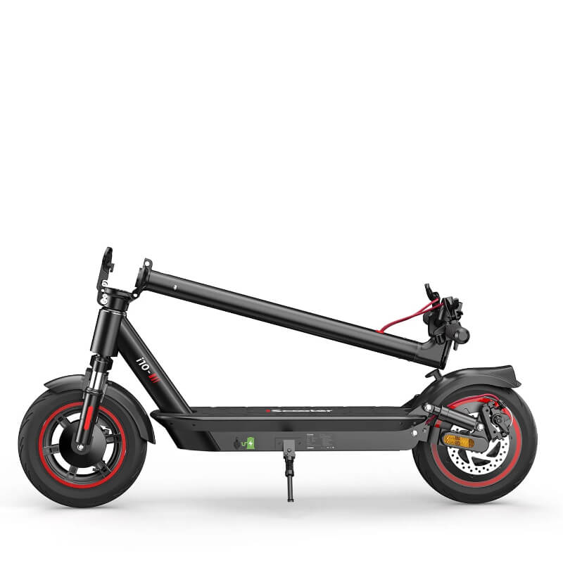 10-inch tyres, dual suspension