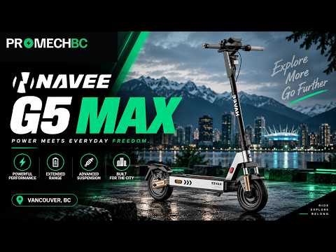 NAVEE G5 Max Electric Scooter video