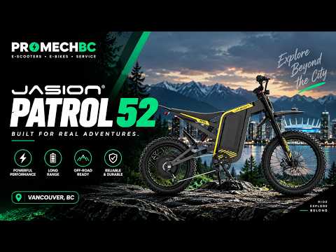 Jasion Patrol 52 Electric Bike video