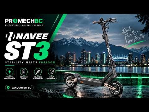 NAVEE ST3 City Electric Scooter video
